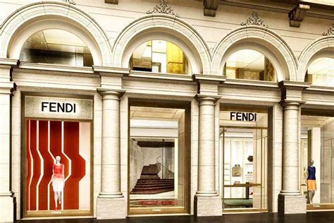 fendi negozio via piave
